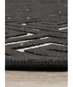 Rug Culture York Alice Black & Gold Rug -Home Decor Shop 815156200 6 720x928