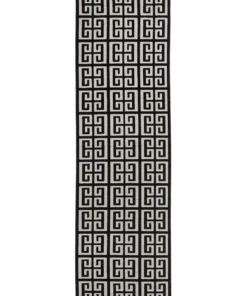 Rug Culture York Brenda Black & Gold Rug