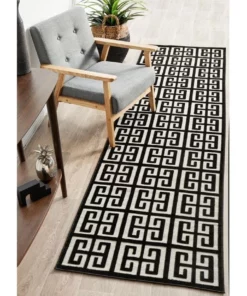 Rug Culture York Brenda Black & Gold Rug -Home Decor Shop 815157550 4 720x928