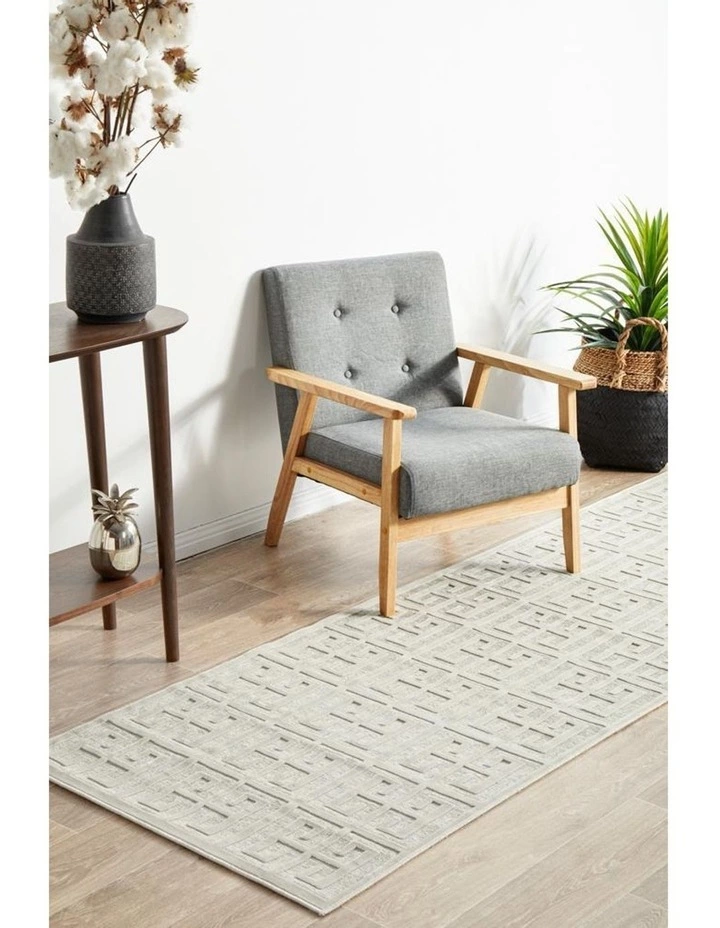 Rug Culture York Brenda Natural White Rug 2 Rug Culture York Brenda Natural White Rug - Image 2