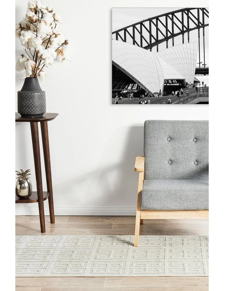 Rug Culture York Brenda Natural White Rug 3 Rug Culture York Brenda Natural White Rug - Image 3