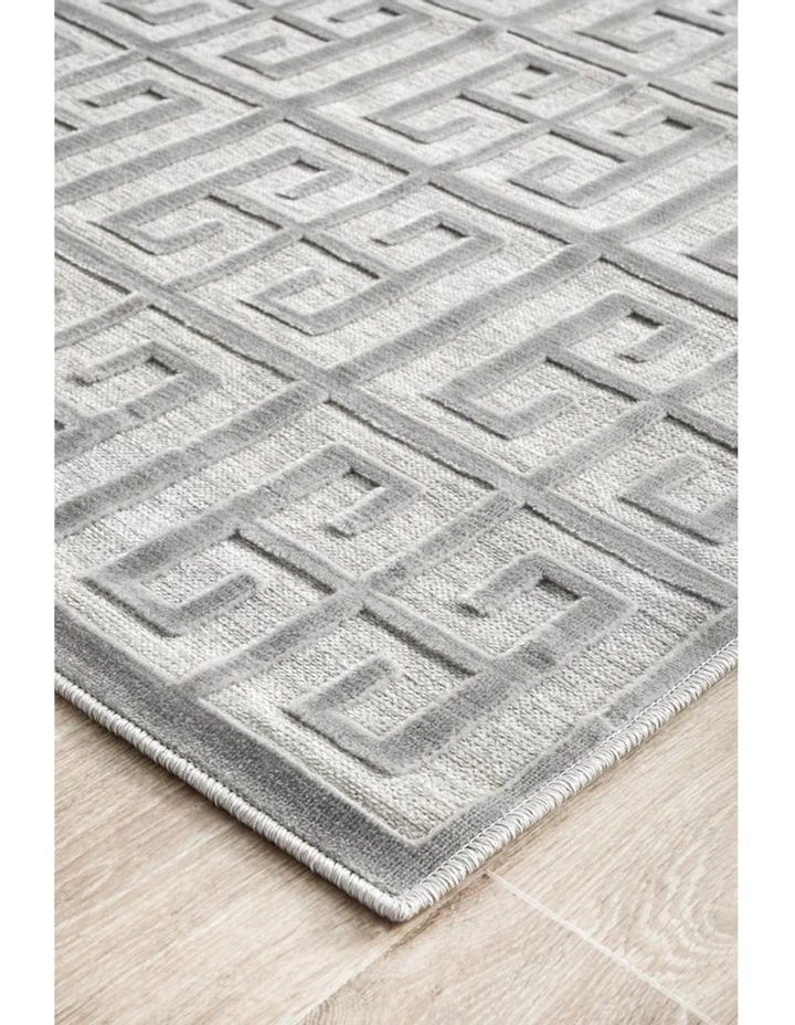 Rug Culture York Brenda Silver Rug 5 Rug Culture York Brenda Silver Rug - Image 5