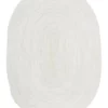 Rug Culture Bondi White Oval Rug