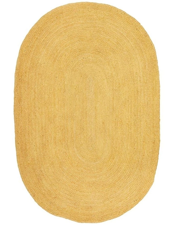 Rug Culture Bondi Yellow Oval Rug 1 Rug Culture Bondi Yellow Oval Rug
