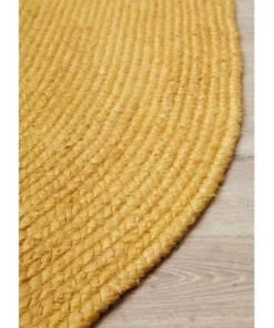Rug Culture Bondi Yellow Oval Rug 12 Rug Culture Bondi Yellow Oval Rug -Home Decor Shop 815158180 6 720x928