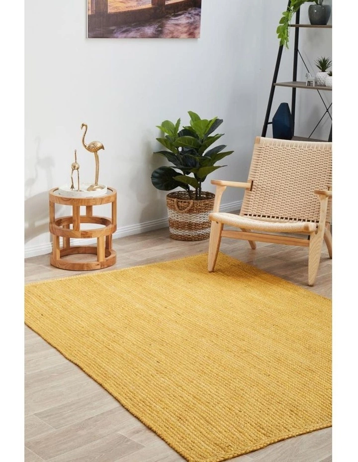 Rug Culture Bondi Yellow Rug 2 Rug Culture Bondi Yellow Rug - Image 2