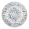 Rug Culture Mayfair Lorissa Blue Round Rug