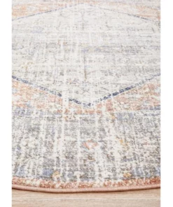 Rug Culture Mayfair Lorissa Peach Round Rug -Home Decor Shop 815158540 5 720x928