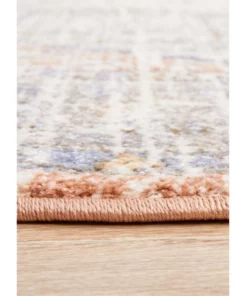 Rug Culture Mayfair Lorissa Peach Round Rug -Home Decor Shop 815158540 7 720x928