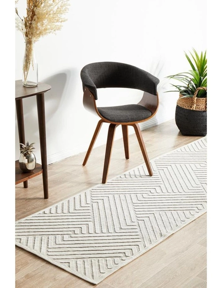 Rug Culture York Cindy Natural White Runner Rug 2 Rug Culture York Cindy Natural White Runner Rug - Image 2