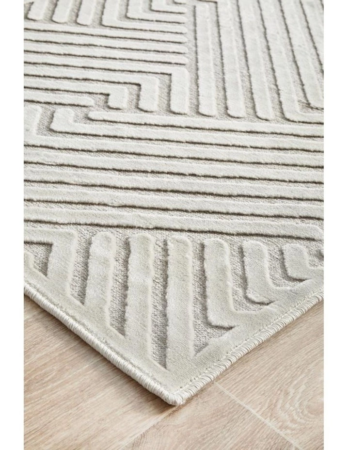 Rug Culture York Cindy Natural White Runner Rug 5 Rug Culture York Cindy Natural White Runner Rug - Image 5