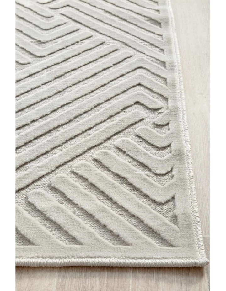 Rug Culture York Cindy Natural White Runner Rug 6 Rug Culture York Cindy Natural White Runner Rug - Image 6