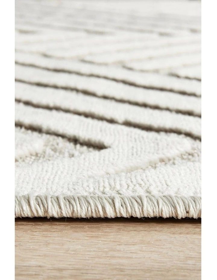 Rug Culture York Cindy Natural White Runner Rug 7 Rug Culture York Cindy Natural White Runner Rug - Image 7