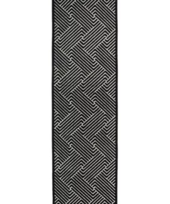 Rug Culture York Cindy Black & Gold Rug