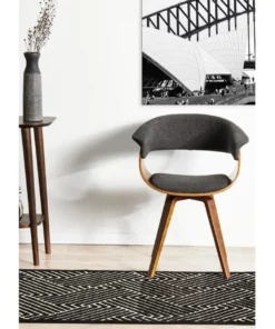 Rug Culture York Cindy Black & Gold Rug -Home Decor Shop 815159080 3 720x928