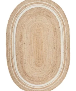 Rug Culture Noosa 111 Natural Oval Rug