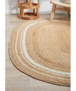 Rug Culture Noosa 111 Natural Oval Rug -Home Decor Shop 815159620 3 720x928