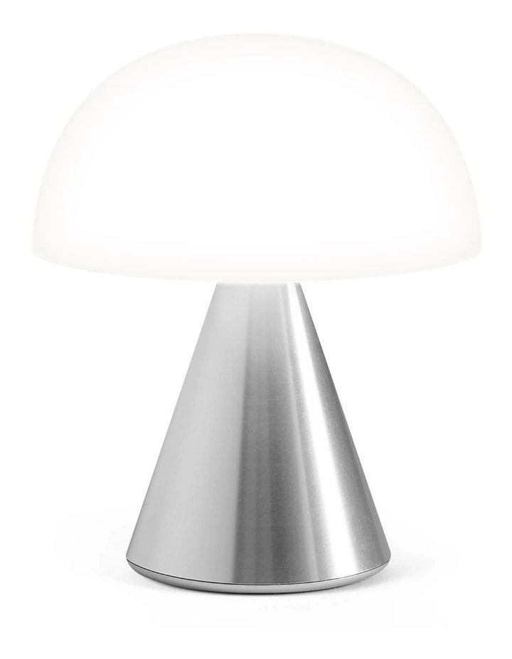 Lexon Mina M LED Lamp - Aluminium Polished 1 Lexon Mina M LED Lamp - Aluminium Polished
