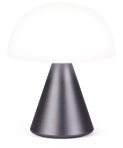 Lexon Mina M Portable LED Lamp Silver