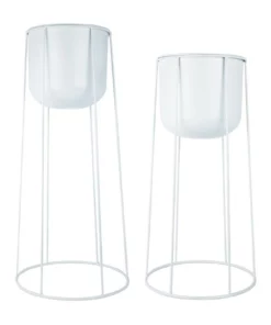 Madras Link Botanica White Planter Set