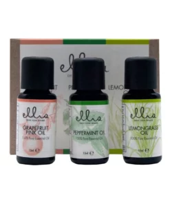 Ellia Grapefruit/Peppermint/Lemongrass Essential Oil 15ml 3 Pack