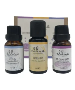 Ellia Be Centered/Let go/Open up Essential Oil 15ml 3 Pack
