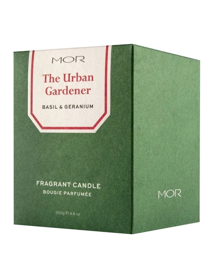 MOR The Urban Gardener: Basil & Geranium Fragrant Candle 3 MOR The Urban Gardener: Basil & Geranium Fragrant Candle - Image 3