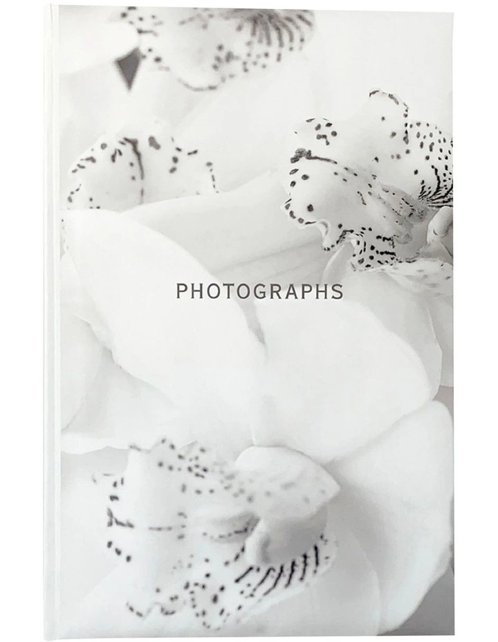 Profile Orchid Noir Slip-in 4x6 300 Photo Capacity Photo Album White 1 Profile Orchid Noir Slip-in 4x6 300 Photo Capacity Photo Album White