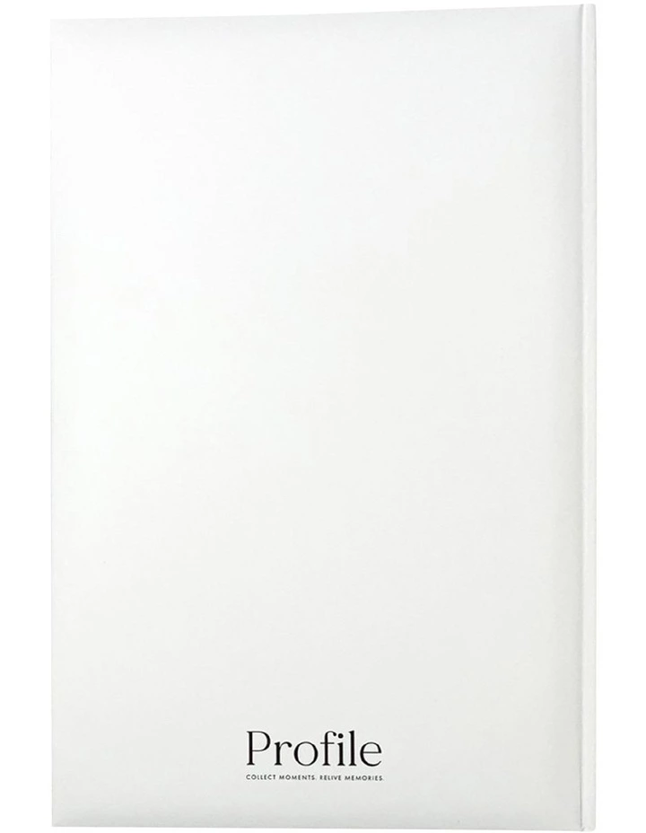 Profile Orchid Noir Slip-in 4x6 300 Photo Capacity Photo Album White 2 Profile Orchid Noir Slip-in 4x6 300 Photo Capacity Photo Album White - Image 2