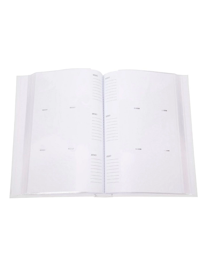 Profile Orchid Noir Slip-in 4x6 300 Photo Capacity Photo Album White 4 Profile Orchid Noir Slip-in 4x6 300 Photo Capacity Photo Album White - Image 4