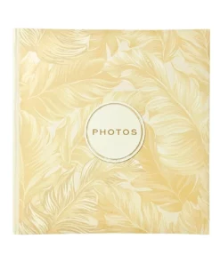 Profile Golden Palms 200 Capacity Photo Capacity Photo Album Yellow