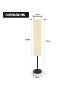 Sarantino Metal Floor Reading Corner Lamp With White Paper Wrinkle Shade Light Stand -Home Decor Shop 828974890 3 720x928