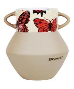 Robert Gordon X Bromley Vase - Gold Butterflies