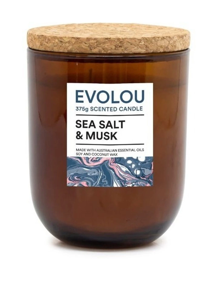 Salt&Pepper Evolou Candle Sea Salt & Musk 375g 1 Salt&Pepper Evolou Candle Sea Salt & Musk 375g