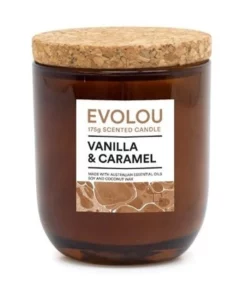 Salt&Pepper Evolou Candle Vanilla & Caramel 175g
