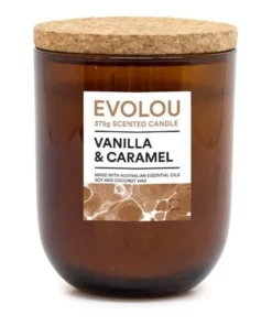 Salt&Pepper Evolou Candle Vanilla & Caramel 375g