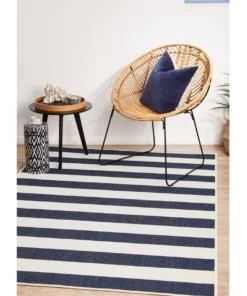 Rug Culture Seaside 4444 Navy White Rug 9 Rug Culture Seaside 4444 Navy White Rug -Home Decor Shop 830581930 3 720x928
