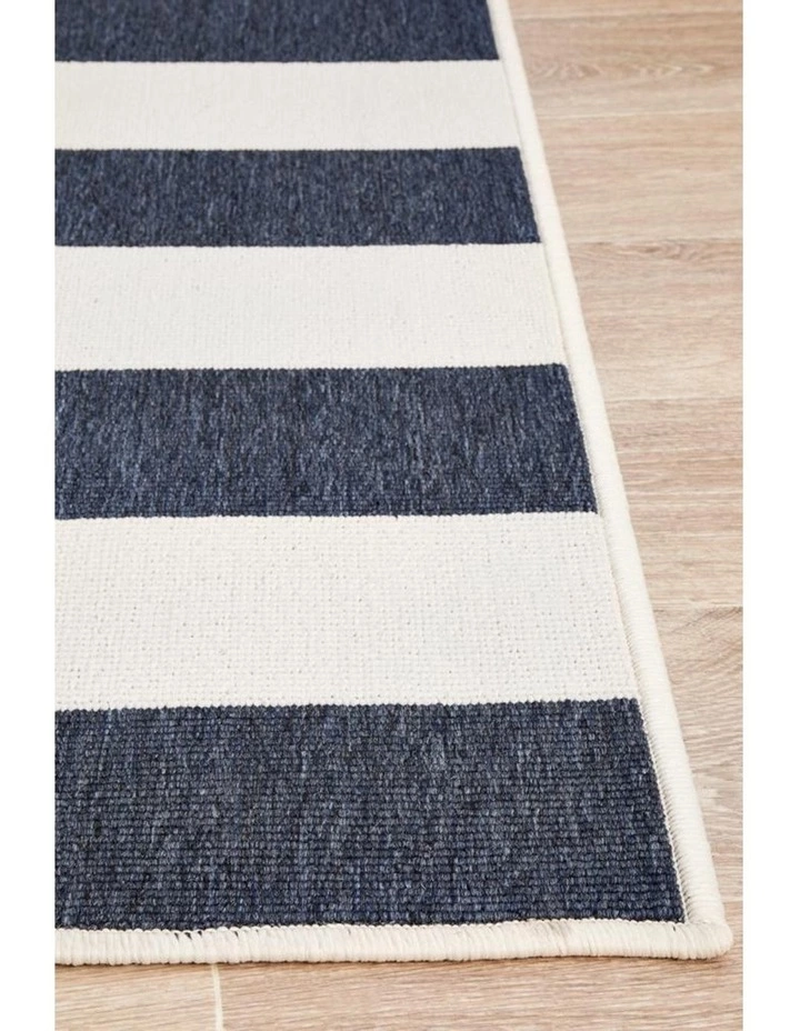 Rug Culture Seaside 4444 Navy White Rug 6 Rug Culture Seaside 4444 Navy White Rug - Image 6