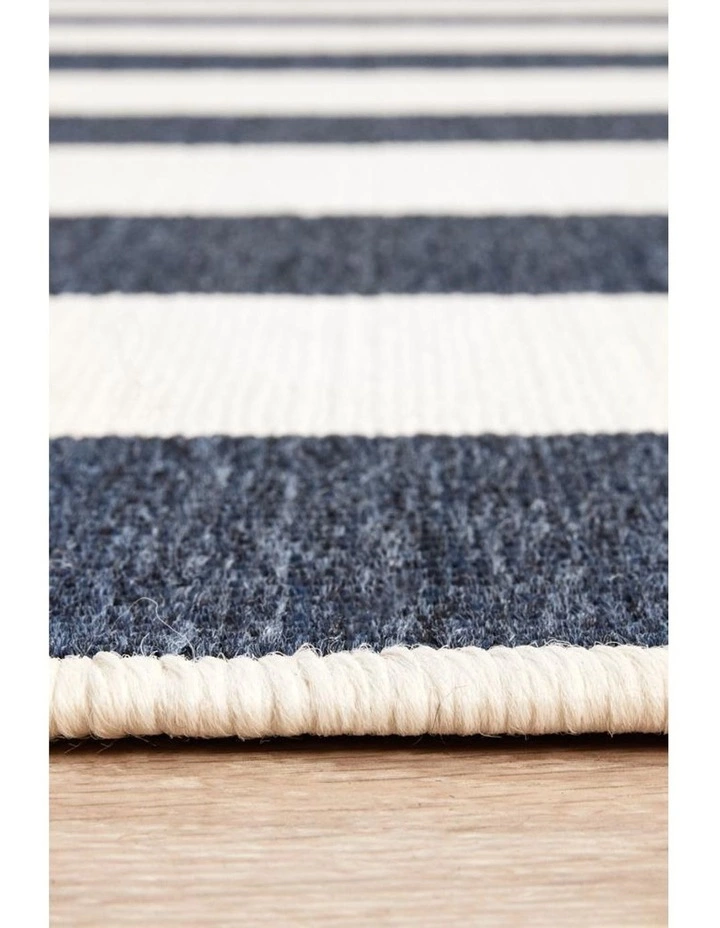 Rug Culture Seaside 4444 Navy White Rug 7 Rug Culture Seaside 4444 Navy White Rug - Image 7