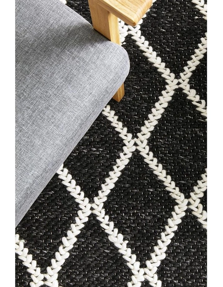 Rug Culture Huxley Black Rug 5 Rug Culture Huxley Black Rug - Image 5