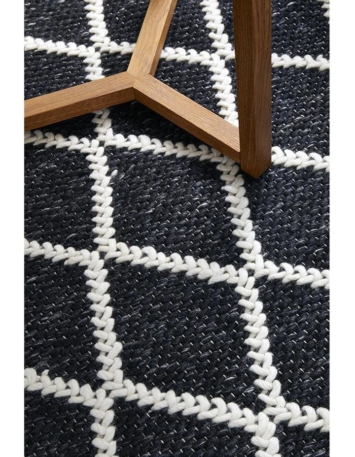 Rug Culture Huxley Black Rug 6 Rug Culture Huxley Black Rug - Image 6