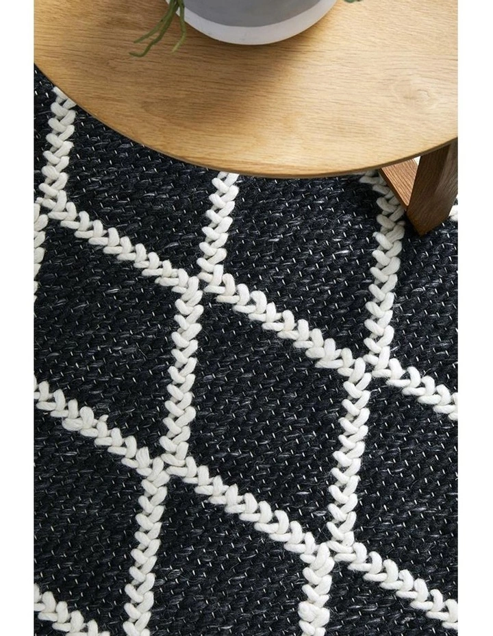 Rug Culture Huxley Black Rug 7 Rug Culture Huxley Black Rug - Image 7