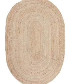 Rug Culture Bondi Natural Oval Rug