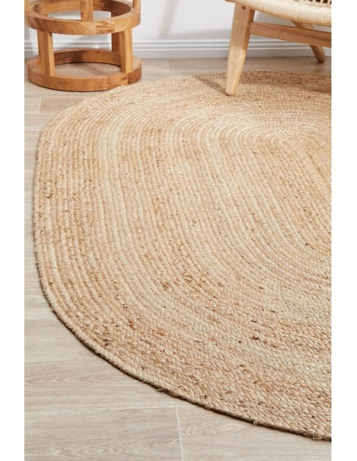 Rug Culture Bondi Natural Oval Rug 2 Rug Culture Bondi Natural Oval Rug - Image 2