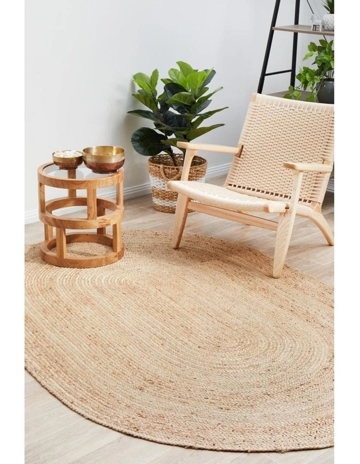 Rug Culture Bondi Natural Oval Rug 4 Rug Culture Bondi Natural Oval Rug - Image 4