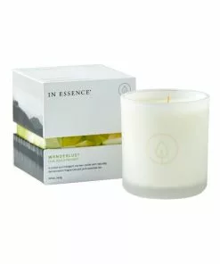 In Essence Wanderlust Lime, Basil & Mandarin Candle