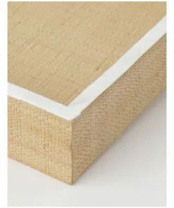 Darren Palmer Raffia & Mother of Pearl Tray 43x30.6cm -Home Decor Shop 832463020 3 720x928