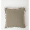 Australian House & Garden Moreton Tassel Linen Cushion Sand