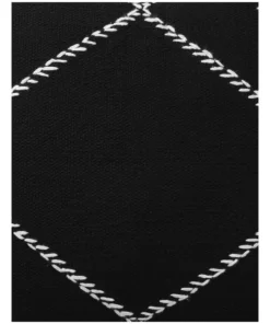 Darren Palmer Dp Castille Diamond Woven Cushion Black -Home Decor Shop 832494340 3 720x928