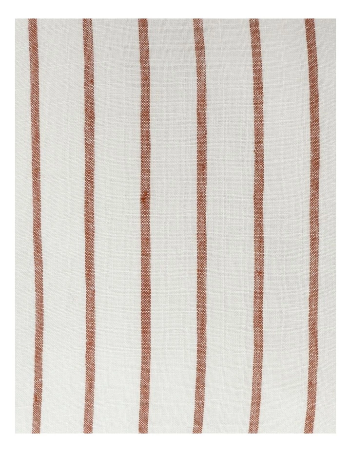 Heritage Ridgeway Linen Striped Cushion Melon 3 Heritage Ridgeway Linen Striped Cushion Melon - Image 3